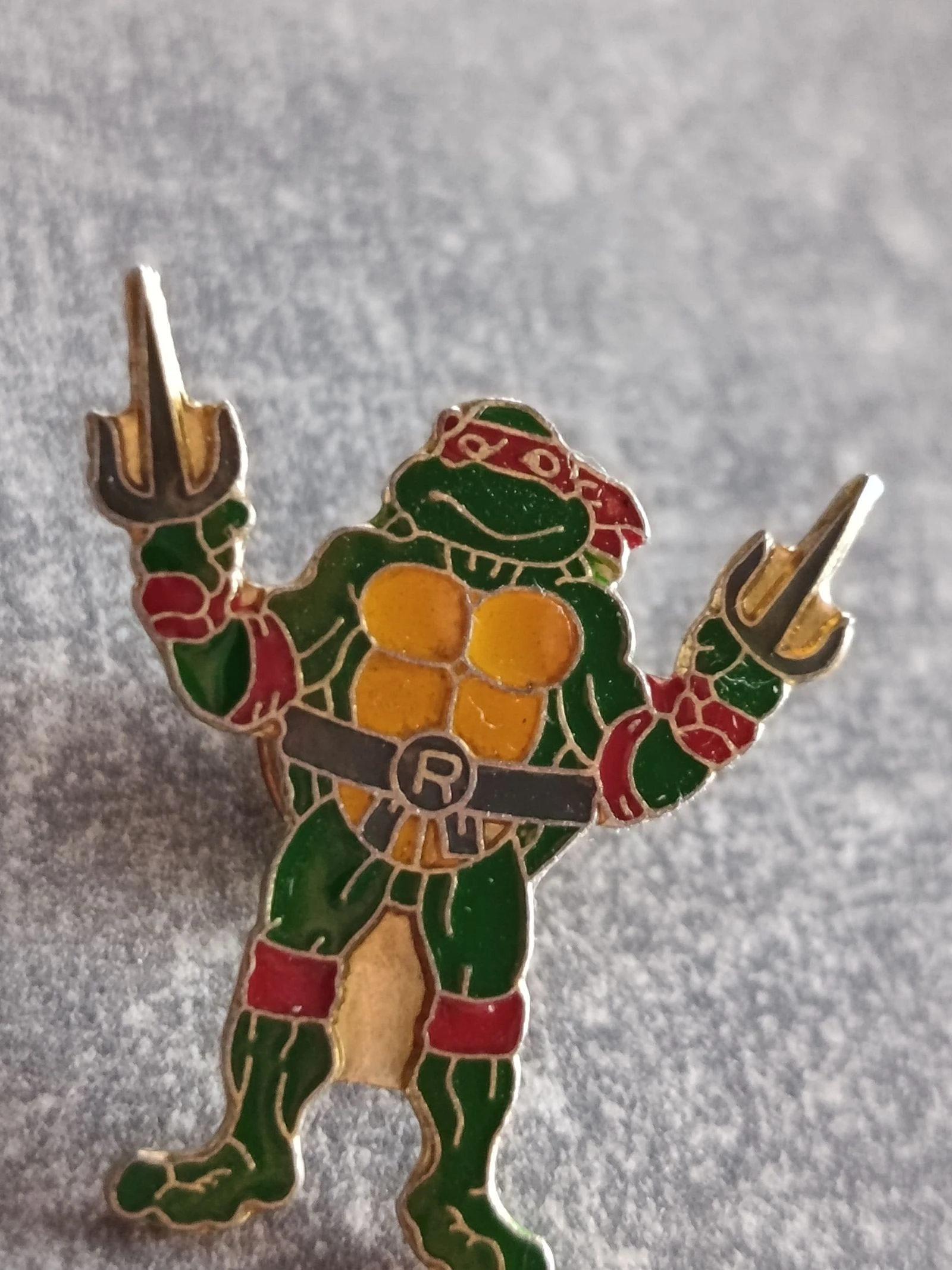 Raphael pin, ninja turtles 80s/90s – photo 4